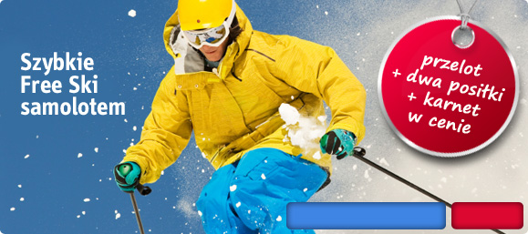 Szybkie free ski samolotem