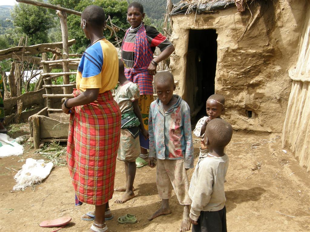 Spotkanie z Masajami okolice Arushy Tanzania 