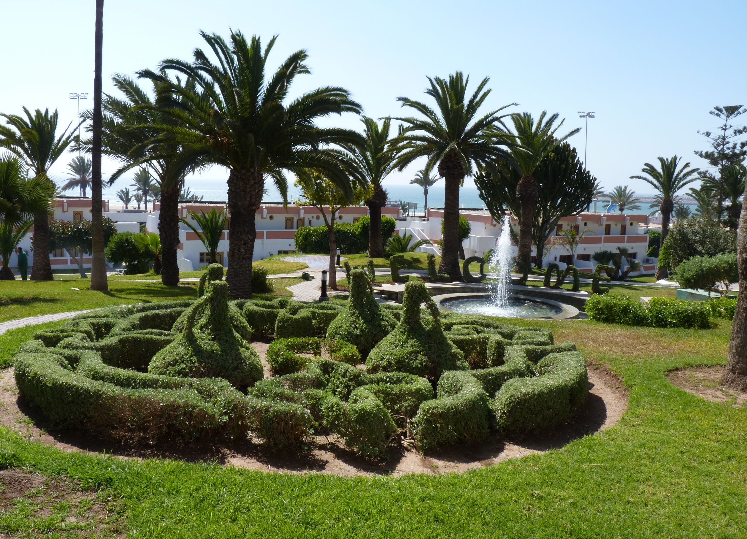 Hotel Al Moggar Garden Beach - ogród