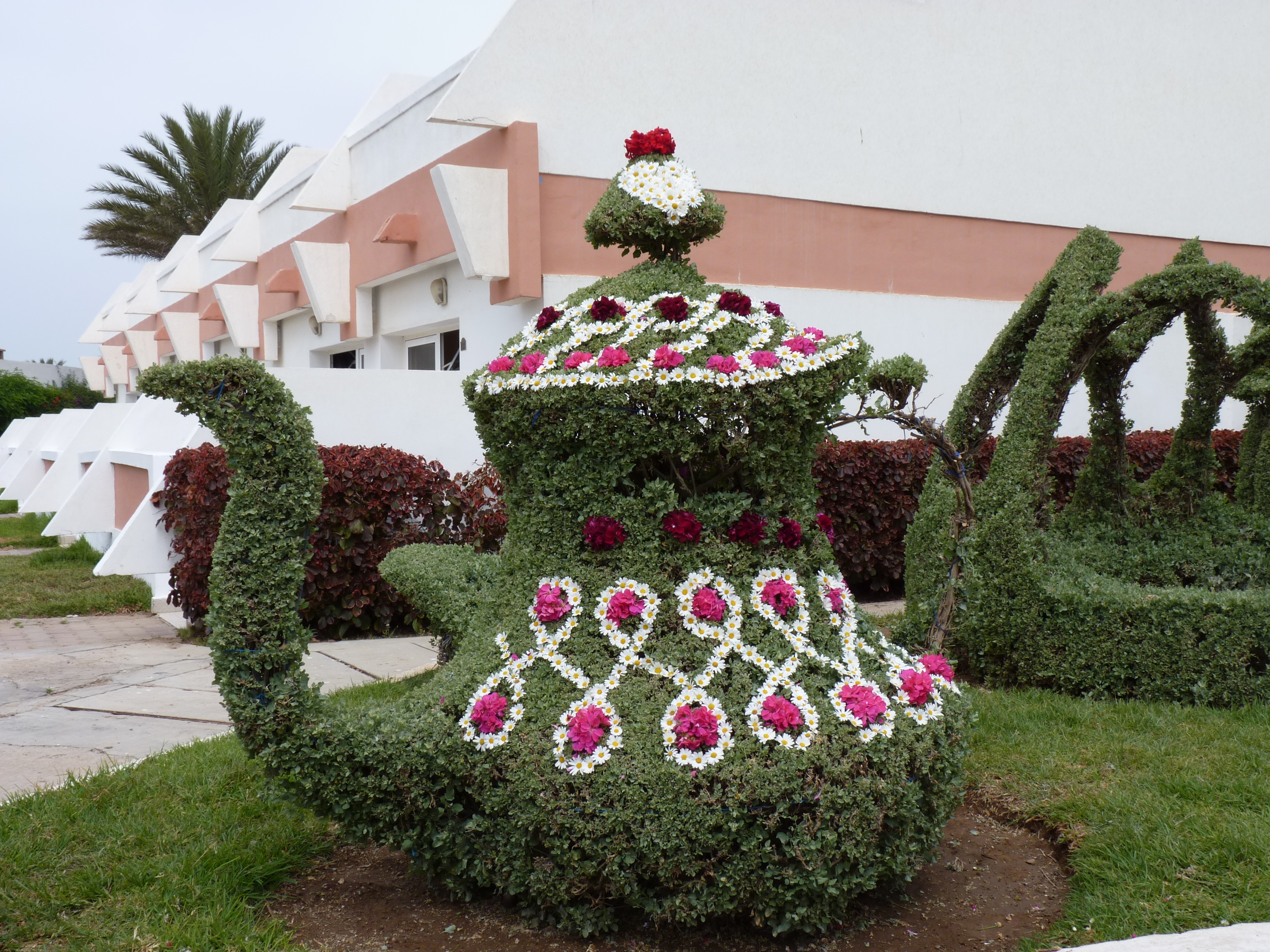 Hotel Al Moggar Garden Beach - ogród