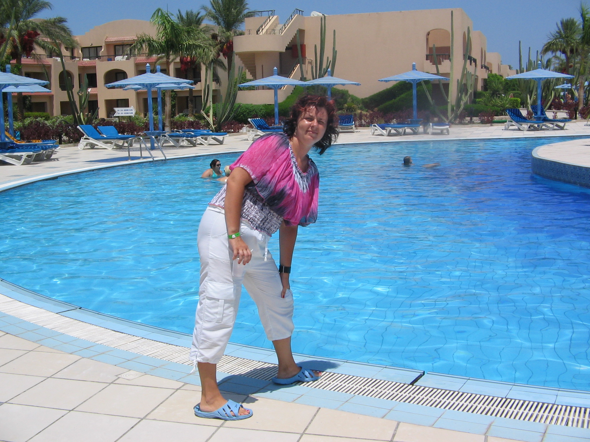 Hotel Jasmine Village - Ja nad basenem