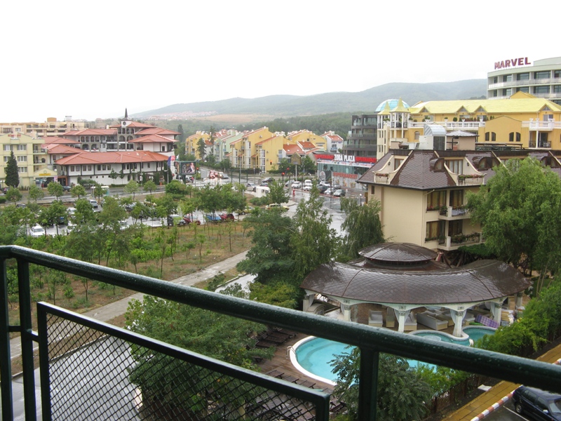 Hotel Slavyanski - Widok z balkonu